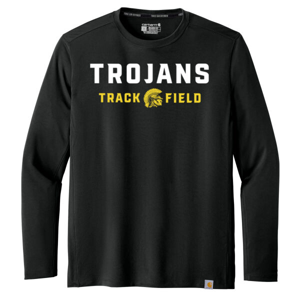 Trojans Track & Field - Force ® Sun Defender Long Sleeve T Shirt Thumbnail