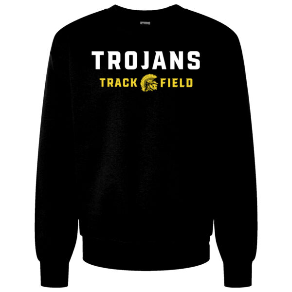 Trojans Track & Field - Unisex 10 oz. Heavyweight Crewneck Sweatshirt Thumbnail