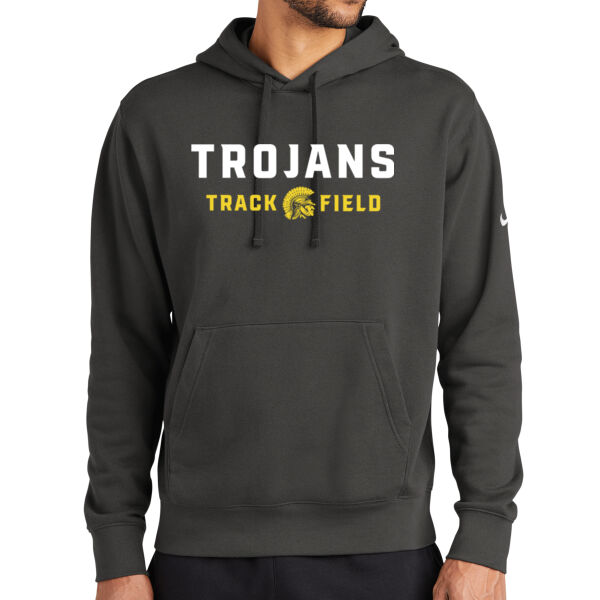 Trojans Track & Field - Club Fleece Sleeve Swoosh Pullover Hoodie Thumbnail