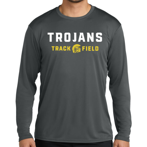 Trojans Track & Field - Long Sleeve Performance Tee Thumbnail