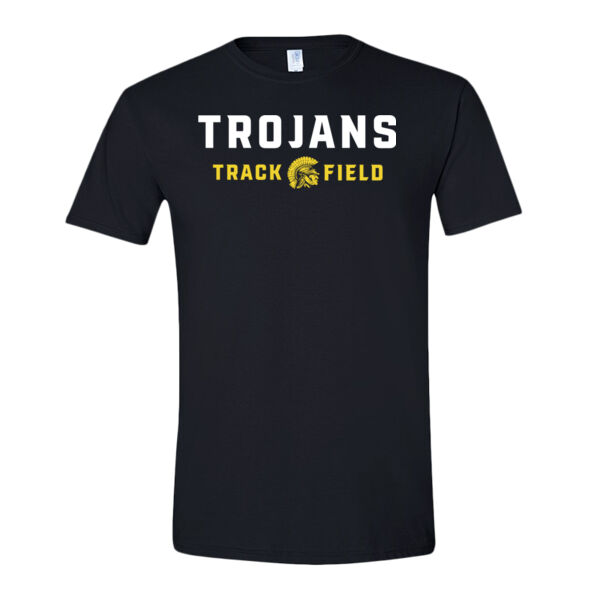 Trojans Track & Field - Unisex Softstyle® T-Shirt Thumbnail