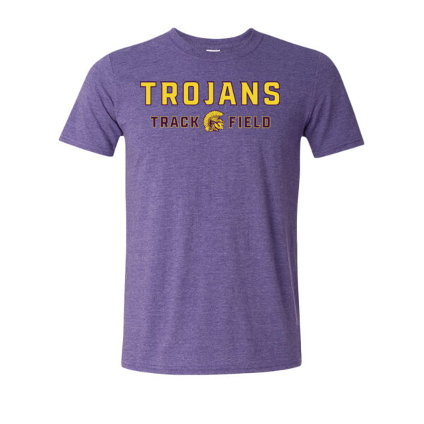 Trojans Track & Field - Unisex Softstyle® T-Shirt Thumbnail