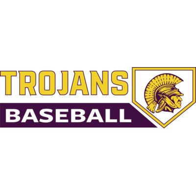 Trojans Plate Baseball Thumbnail