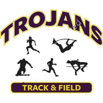 Trojans TRACK - ARCHED TITLE - LIGHT SHIRT Thumbnail