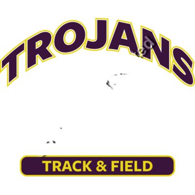 Trojans TRACK - ARCHED TITLE - Dark SHIRT Thumbnail