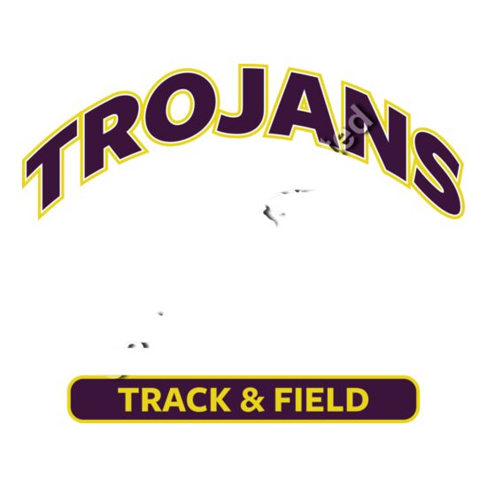 Trojans TRACK - ARCHED TITLE - Dark SHIRT Thumbnail
